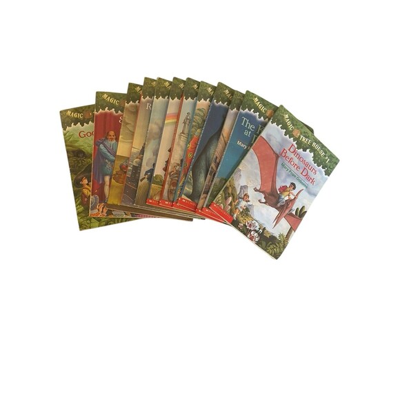 Magic Tree House Book Lot Of 12 Paperbacks Mary Pope Osborne Paperbacks - Picture 3 of 4
